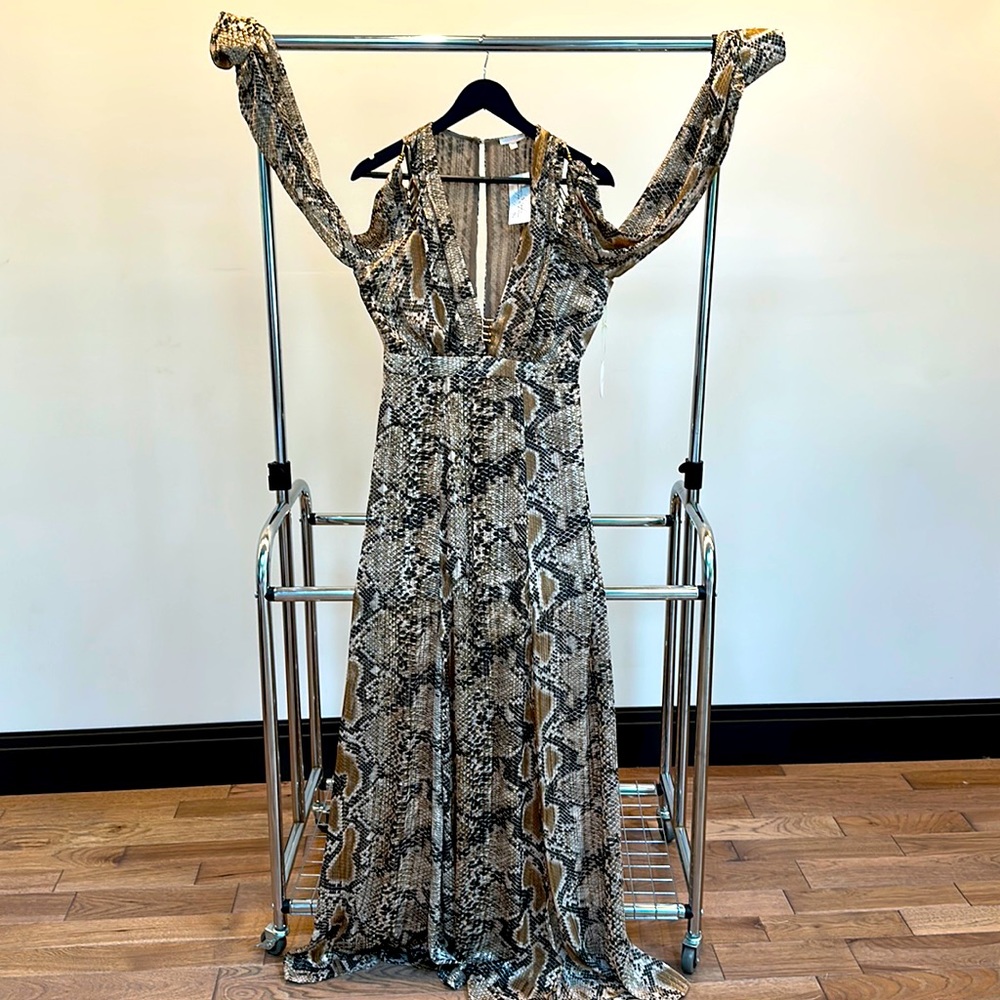 Snake Maxi Dress
